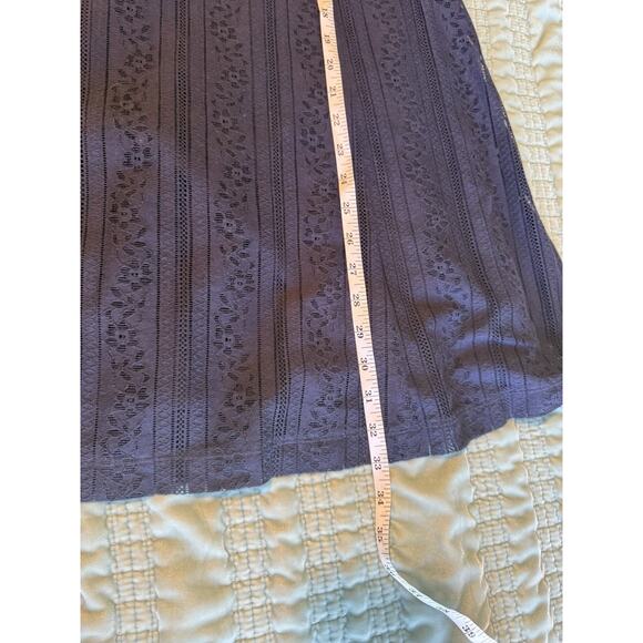 Abercrombie & Fitch Lace Dress Navy Small - Picture 9 of 9
